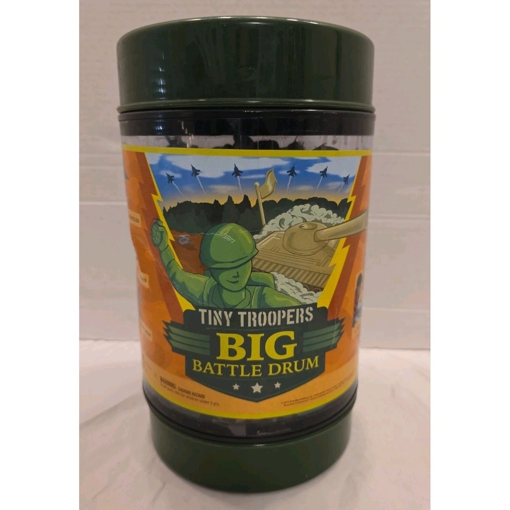 Tiny Troopers Big Battle Drum Army Men Playset Imagination Generation See Below
